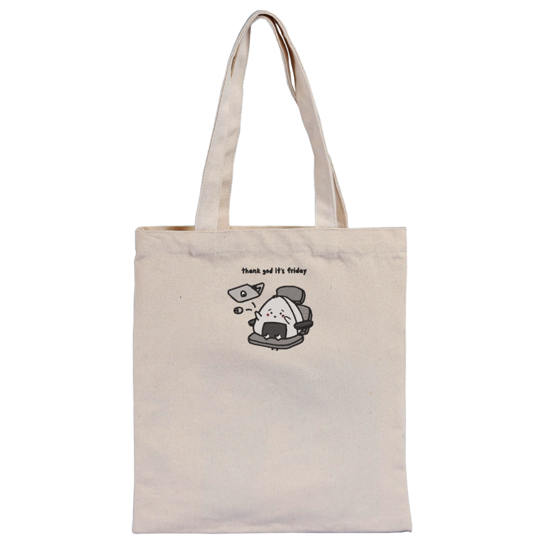 thank god it's friday Tote Bag
