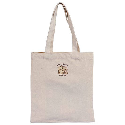 Life is better with you Tote Bag