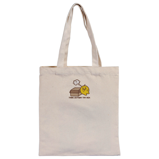 Think outside the box Tote Bag