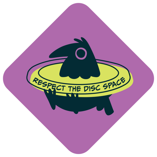 [WBUC] SG CROWS Waterproof Sticker - Respect the Disc Space