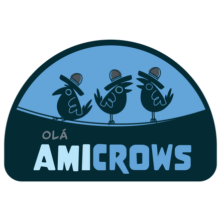 [WBUC] SG CROWS Waterproof Sticker - Olá Amicrows
