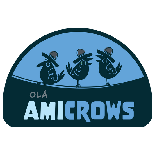 [WBUC] SG CROWS Waterproof Sticker - Olá Amicrows