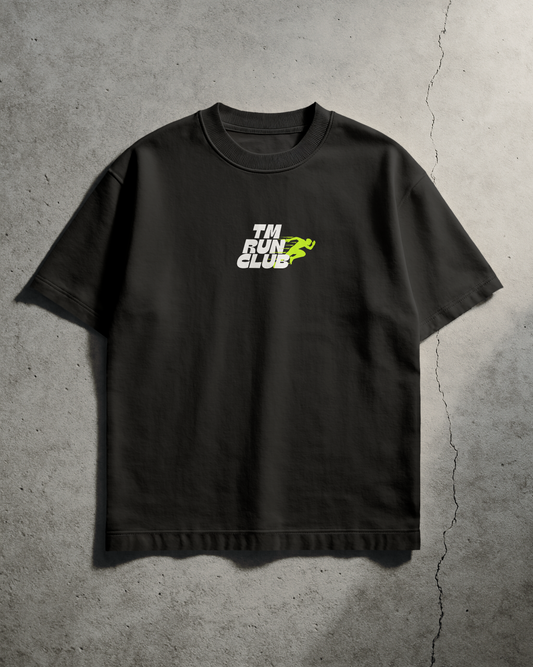 TM RUN CLUB Oversized Graphic Tshirt