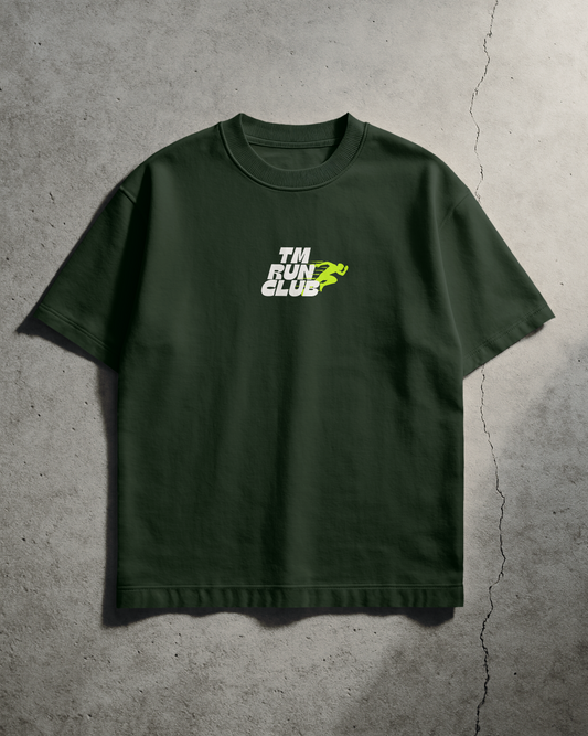 TM RUN CLUB Oversized Graphic Tshirt