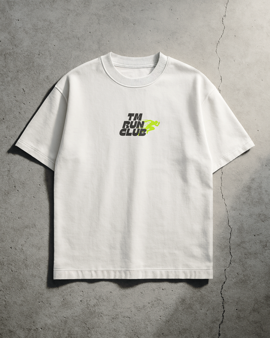 TM RUN CLUB Oversized Graphic Tshirt