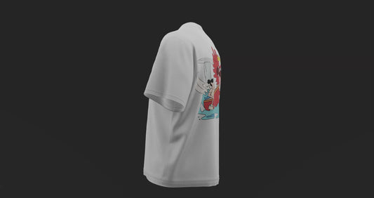 Dragon Boat Oversized Graphic Tshirt